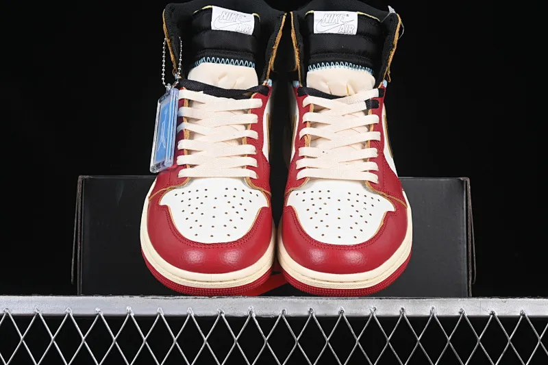 All categories Air Jordan Jordan series basketball shoes Air Jordan 1 High OG version Union x Air Jordan 1 Retro High AJ1 Joe 1 Shadow Chicago high-top basketball shoes HV8563-600